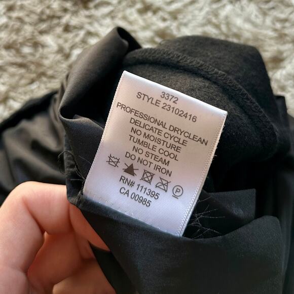 Black Tory Burch Sequin Sleeveless Pencil Dress Wool Nylon Women’s Size S - Picture 10 of 15